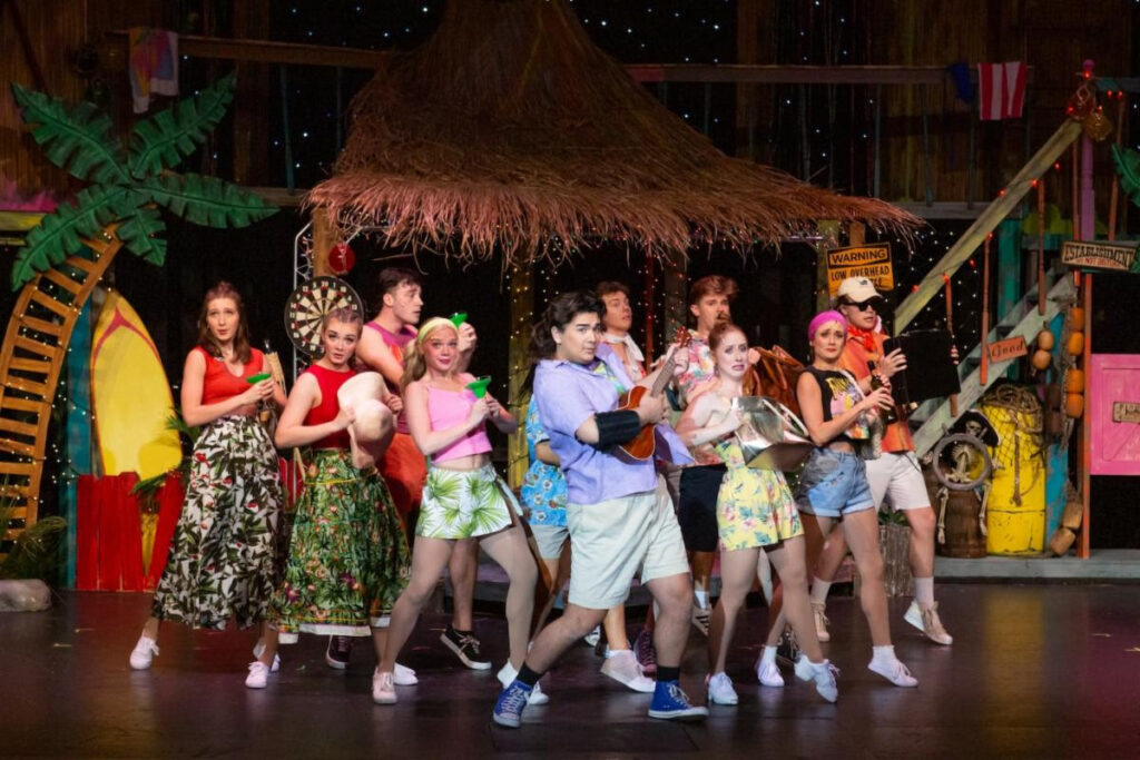 Jimmy Buffett's Escape to Margaritaville at Warsaw Federal Incline Theatre.