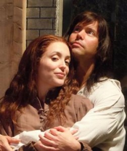 Brent Vimtrup and Kelly Mengelkoch in "The Crucible"